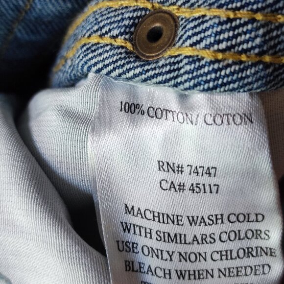 Red Head jeans classic straight men's size 38X30 denim blue cotton - Picture 6 of 12